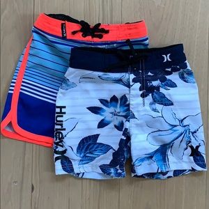 Set of 2 18M Hurley board shorts
